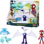 Spidey Dino con Personaggi e Accessori - Spidey