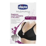 CHICCO REGGISENO MICROFIBRA ALLATT. NERO 3D
