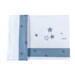 Picci Lenzuola Letto 3 Pz Ric. Stella Converse Celeste