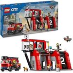 Lego City Fire Caserma dei pompieri e autopompa