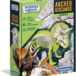 Clementoni Archeogiocando - Triceratopo Glow in the Dark