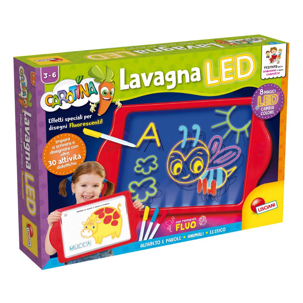 1d1826f1f2c8e9c82e37f7f0ca1fa4ca Carotina Lavagna Led - immagine 1