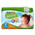 Babylino Pannolino Sensitive Mis.2 3-6 Kg 23 pz.