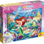 Puzzle Lisciani Supermaxi 35 pz. La Sirenetta