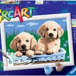Ravensburger CreArt Serie E - Cani Golden Retriever