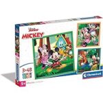 Clementoni Puzzle 3x48 pz. Square Mikey And Friends