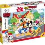 Puzzle Lisciani Double Face MAXI 60 pz Mickey