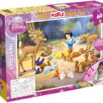 Puzzle Lisciani Double Face MAXI 60 PZ. Biancaneve