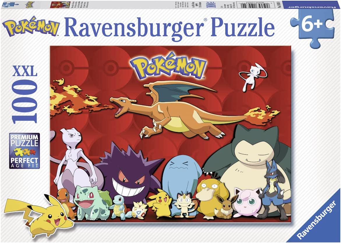 41d28411512a1aeb4ce5f884c67fb04a Ravensburger Puzzle 100 pz. Pokemon - immagine 1