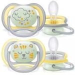 Avent 2 Succhietti Ultra Air Night - +18 m - Neutro