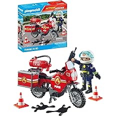 477dee046dd92203b380846403bb3edd Playmobil Moto dei Pompieri - immagine 1