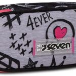 BUSTINA  ROUND PLUS SEVEN ZIPPER GLAMY