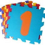 Tappeto Puzzle Eva 30x30 "Numeri" cm 30x30