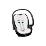 Picci Materassino double face per passeggino, ovetto, carr. e seggiolone in spugna e nido d'ape cotone 100% - GRIGIO