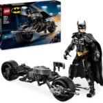 Lego Super Heroes DC Personaggio costruibile di Batman con Bat-Pod