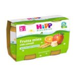 Hipp Merenda di Frutta gr.125x2 Frutta Mista con Cereali