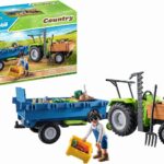 PLAYMOBIL TRATTORE CON RIMORCHIO