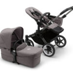 Bugaboo Donkey 5 Passeggino Mono Completo Grafite/Grey Melange-Grey Melange