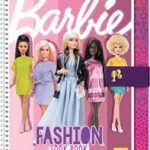 Lisciani Barbie Sketchbook Fashion Look Book