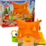 *Pinocchio Casa di Geppetto con 2 Personaggi