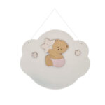 DOLCE FIABA SUPPORTO NOME NUVOLA TONDA ORSETTO STELLA ROSA