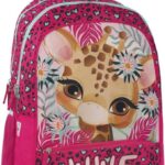 ZAINO SCUOLA ORGANIZZATO WWF ILLUSTRATO