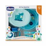 *CHICCO SET PAPPA 12M+ AZZURRO