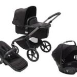 Bugaboo Fox 5 Passeggino Completo con Navicella BLACK/MIDNIGHT BLACK-MIDNIGHT BLACK