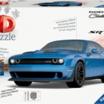 Ravensburger Puzzle 3d - Dodge Challenger Helicat Blu