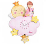 DEKORI OROLOGIO ANGELO ROSA 3D