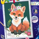 Ravensburger CreArt Serie D - Volpe con i Fiori