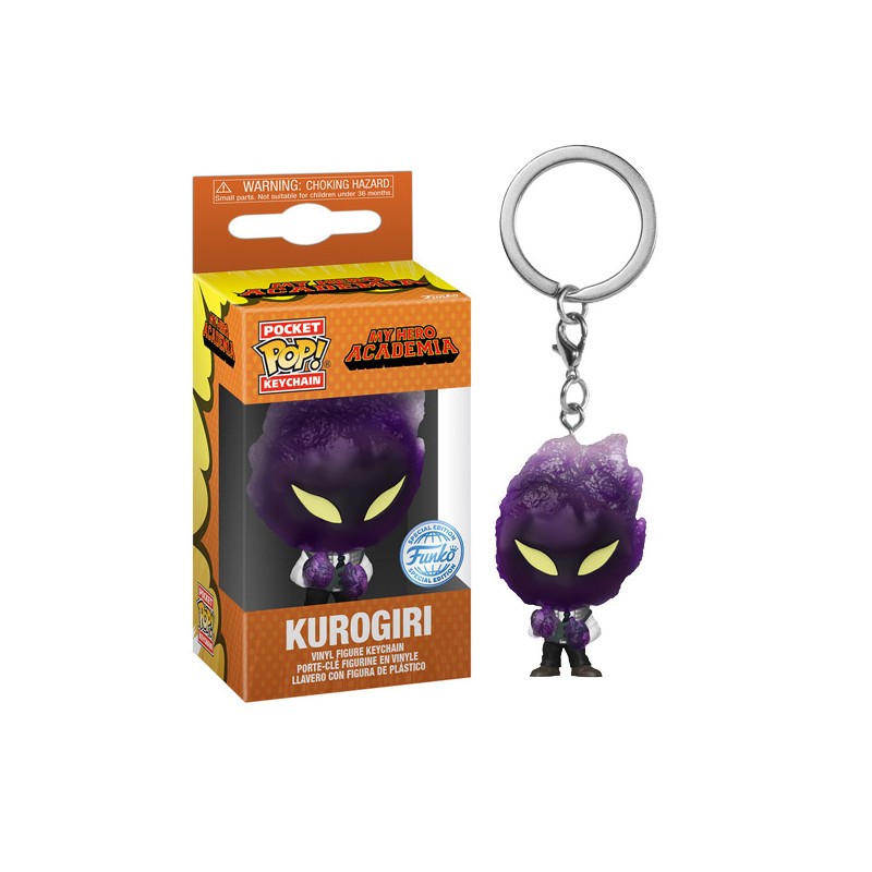 849eeedaf18ffcd8cb32b60e00f5e718 FUNKO POP Keychain: MHA- Kurogiri (Hideout) - immagine 1