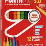 PENNARELLI PUNTAPRO 3.0 - SCATOLA 12 PZ SEVEN PENNARELLI