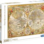 Clementoni Puzzle 2000 Pz. Mappa Antica