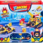*Superzing T-Racers  Playset 1x4 Turbo Crane