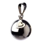 Bola Pendente Essentials Argento Cuoricino