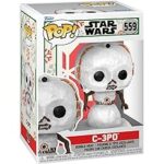 FUNKO POP Star Wars: Holiday- C-3PO (SNWMN)