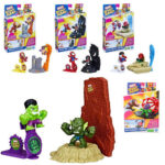 Marvel Stunt Squad Eroi vs Cattivi Ass.