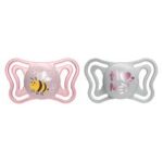 CHICCO SUCCHIETTO LIGHT ROSA SIL 2-6M 2PCS AC