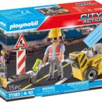 PLAYMOBIL GIFT SETS MANUTENZIONE STRADALE