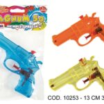 Pistola ad acqua cm 13 3 colori ass