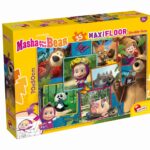 Puzzle Lisciani Double Face MAXI 35 PZ. Masha e Orso