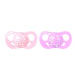 Twistshake 2x Succhietti 6+m Pastel Pink Purple