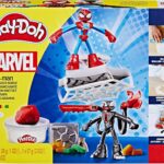 Play Doh Spiderman Launch & Slice Battle