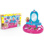 Barbie Specchiera con 10 Accessori