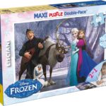 Puzzle Lisciani Double Face MAXI 60 PZ. Frozen Musica e Divertimento