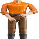 Bruder  Uomo, pelle chiara, con jeans marroni