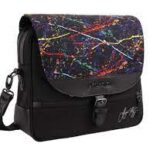 NUNA DIAPER BAG borsa cambio pannolino Rainbow