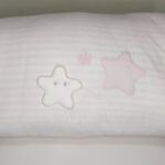 Copertine Lettino in Ciniglia Rosa/Rosa/Rosa