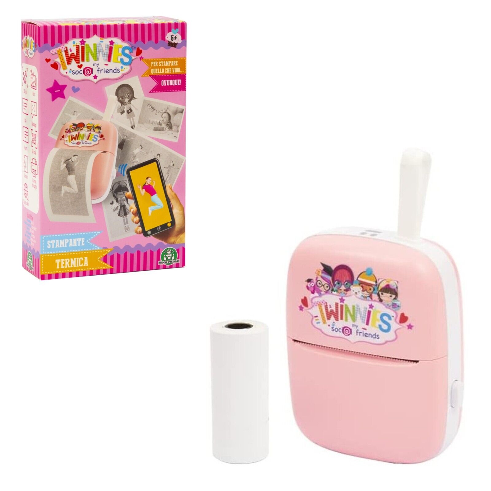 d264162e6eb035f7acd55958002fd675 *Twinnies Mini Stampante - immagine 1